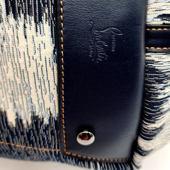 CHRISTIAN LOUBOUTIN Model: Blue Frangibus Medium Tote BagNEW - Picture 5 of 16